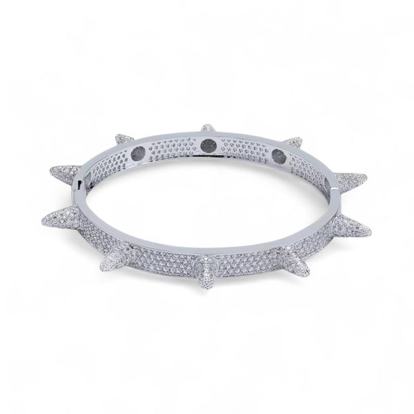 Iced Spike Bangle